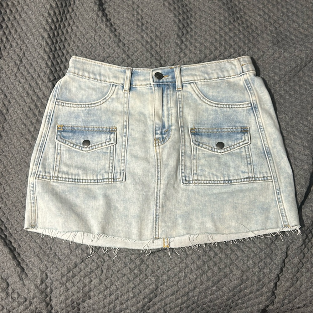 Aerie denim skirt SMALL